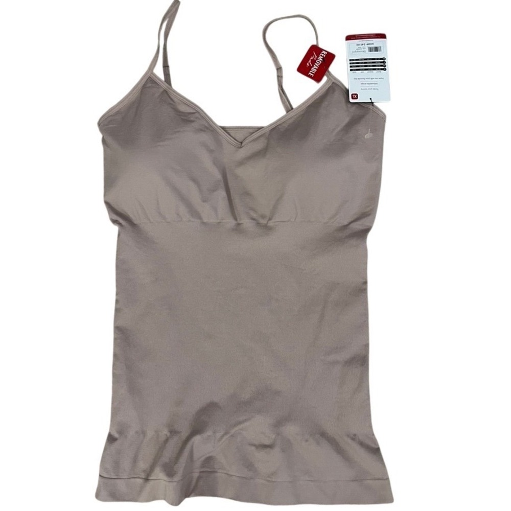 Skinnygirl Camisole Womens XL Taupe Smoothers & Shapers 7084-61 NWT